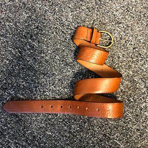 Madewell Brown Leather Belt - Size M